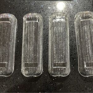 Vintage Indiana Glass Co Corn Holders Bundle of 4